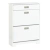 2-TIER SHOE RACK WITH DRAWER